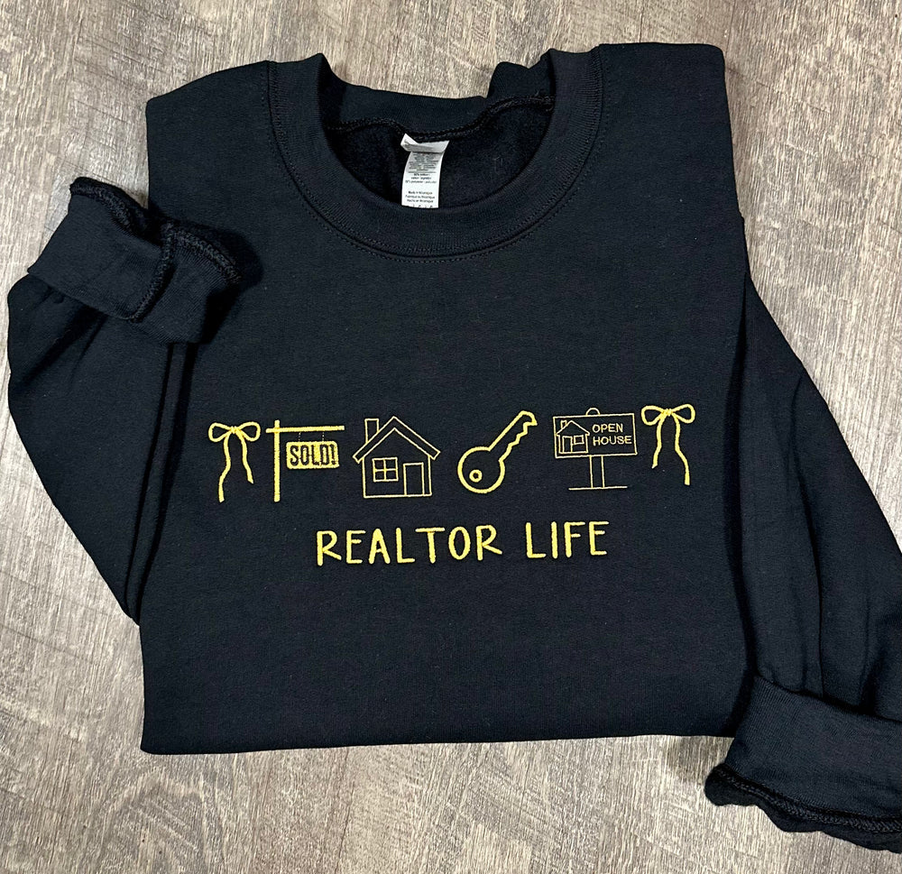 Embroidered Occupation Sweatshirts