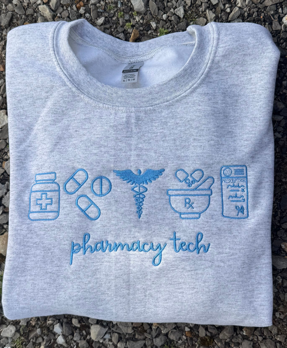 Embroidered Occupation Sweatshirts