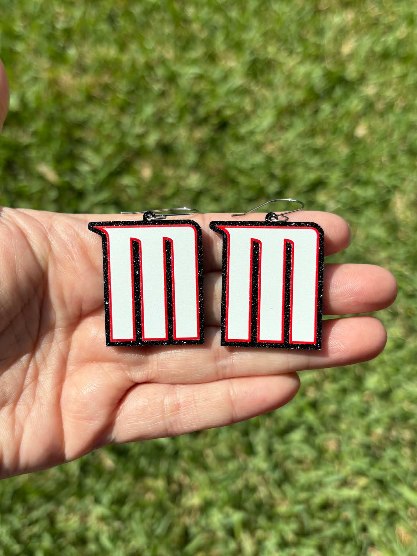 M Phoenix Dangle Earrings