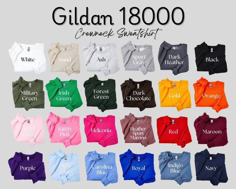 Embroidered Occupation Sweatshirts