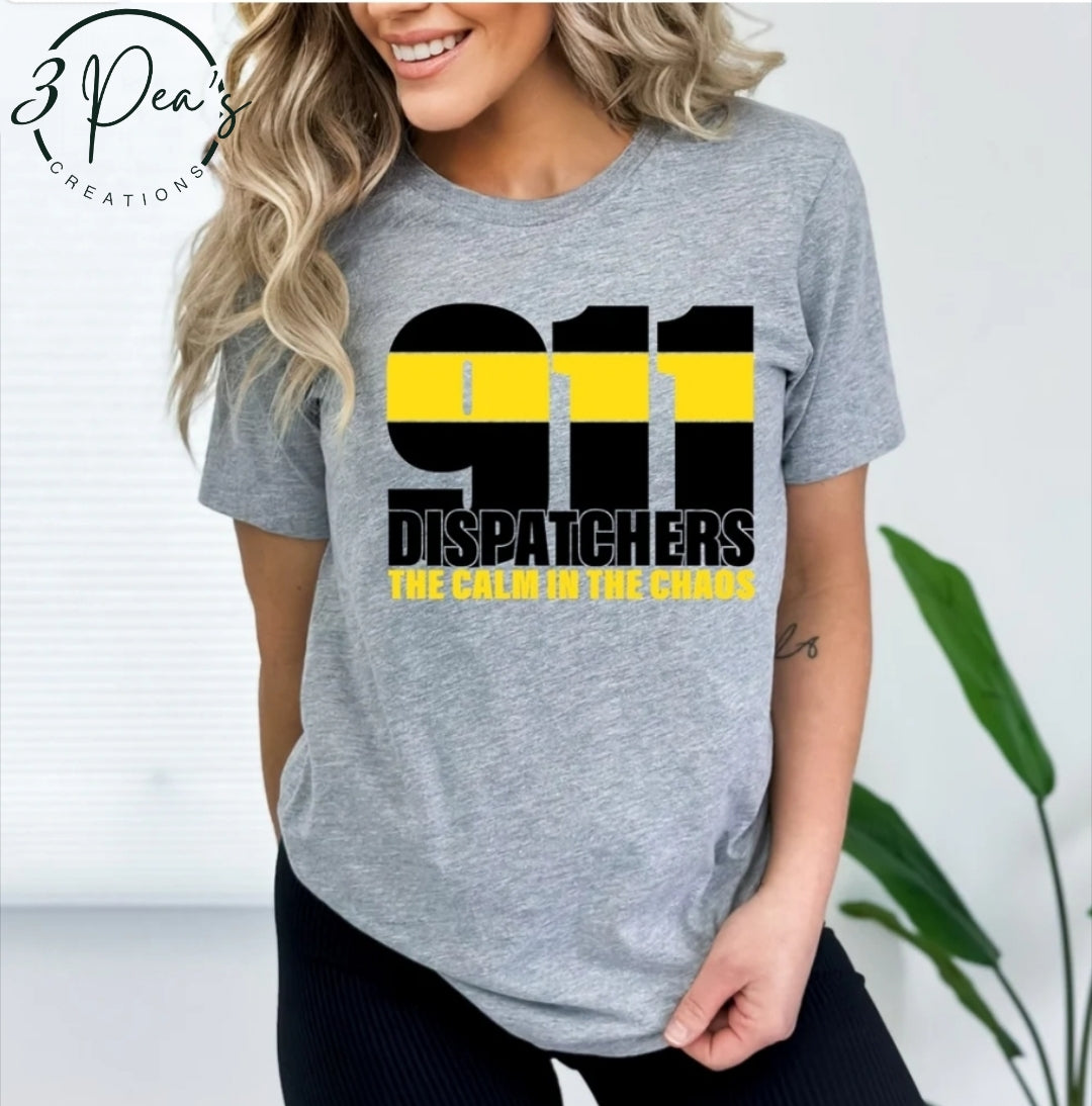 911 Dispatcher -Striped (OC)