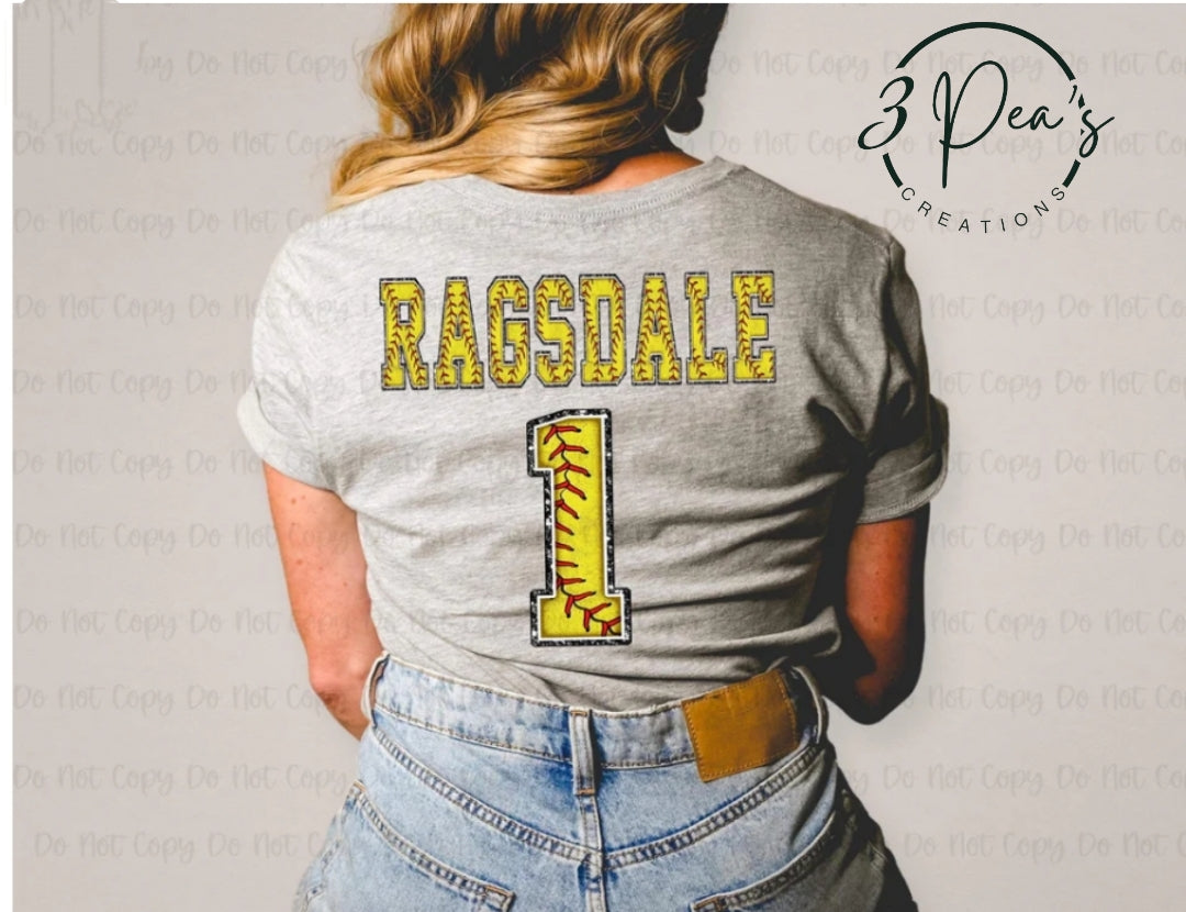 Softball Name & # (OC)