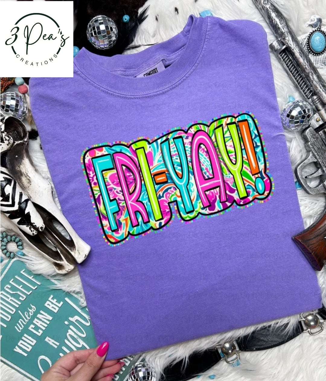 Fri-Yay Bright Paisley