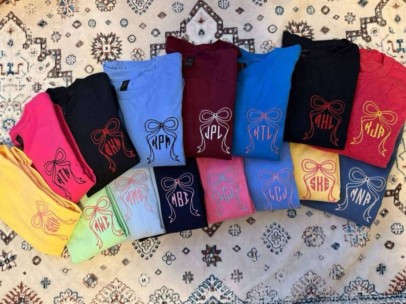 Bow Embriodery
