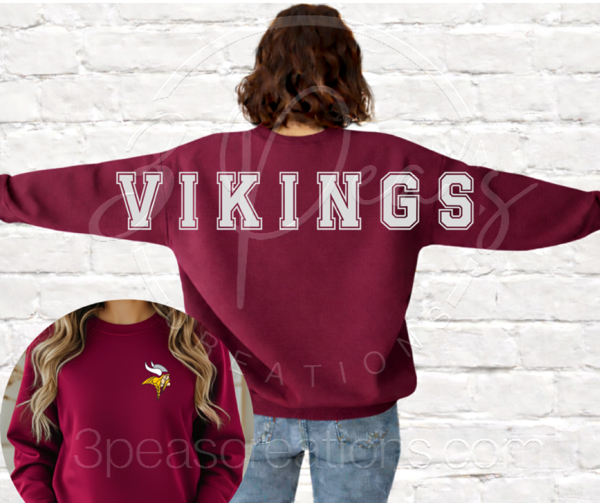 Large Vikings Back