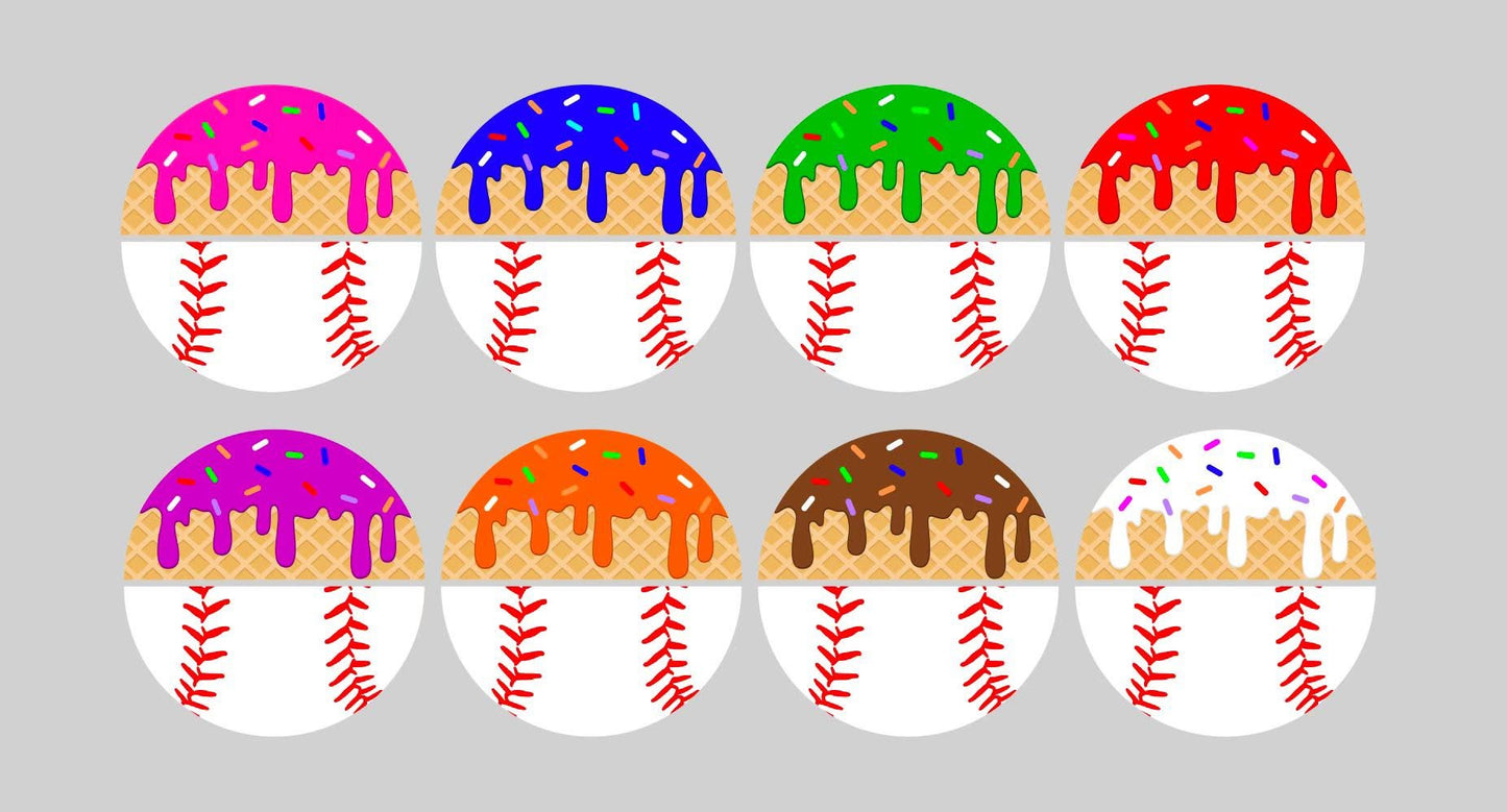 Baseball Drip Dangles