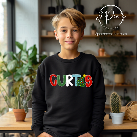 Custom Traditional Alpha Set no Bow (No Glitter Effect)