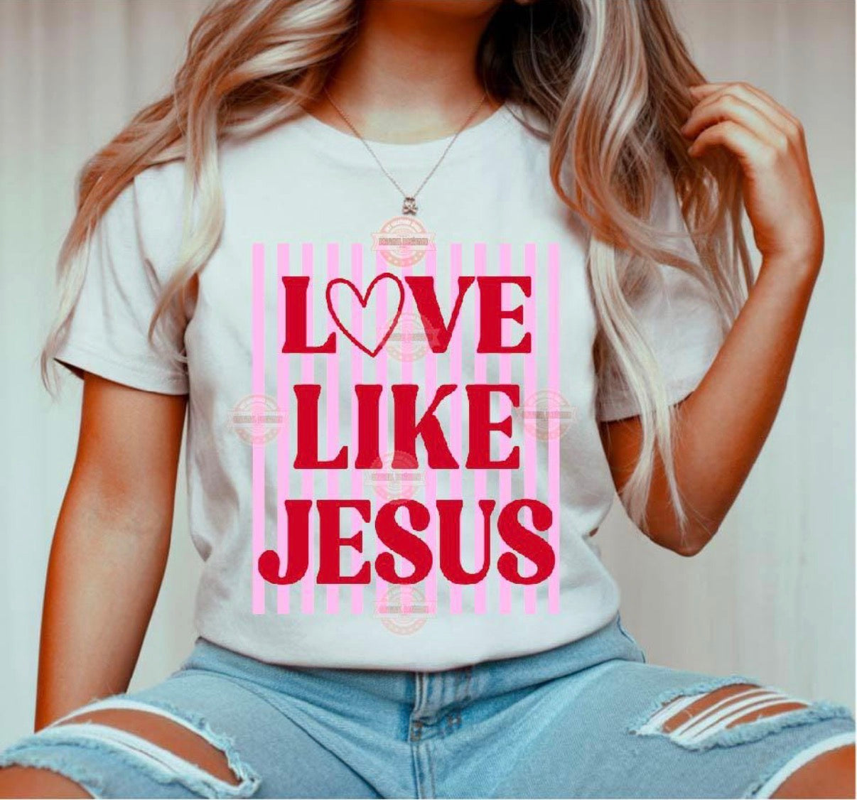 Love Like Jesus Stripe