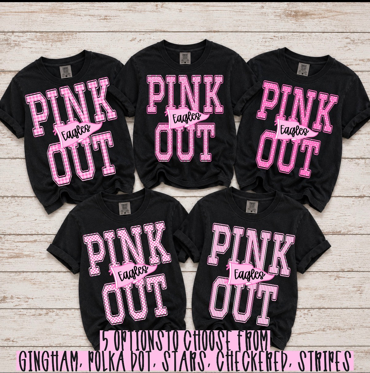 Pink Out Mascot