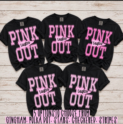 Pink Out Mascot