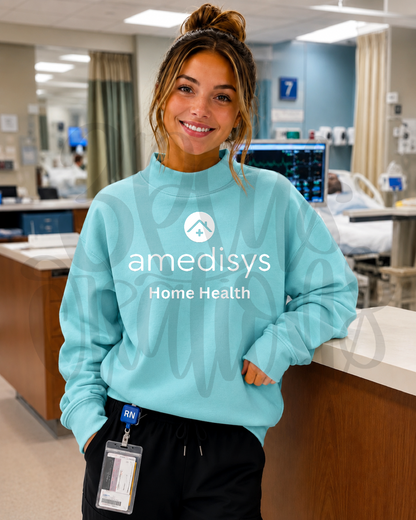 Amedisys Mock Neck Pre-Order