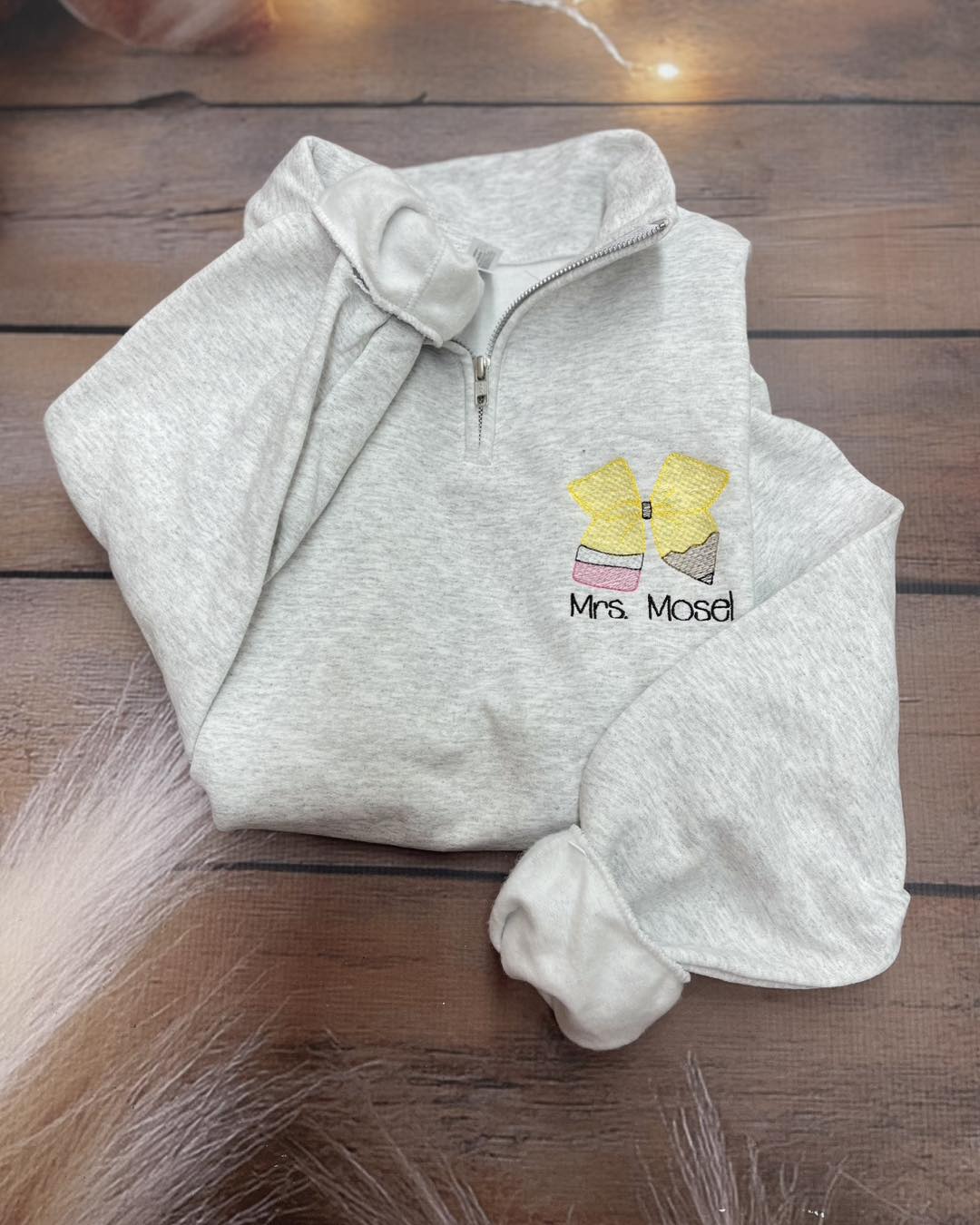 Pencil Quarter Zip