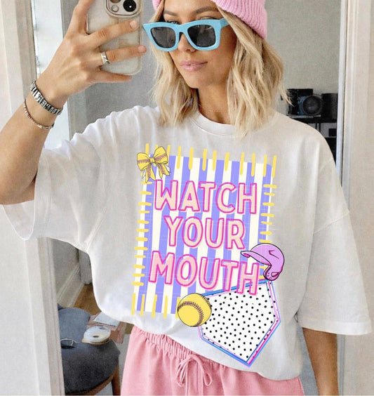 Watch Your Mouth Softball