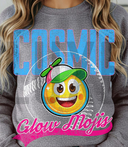 Youth Glow Mojis Baseball