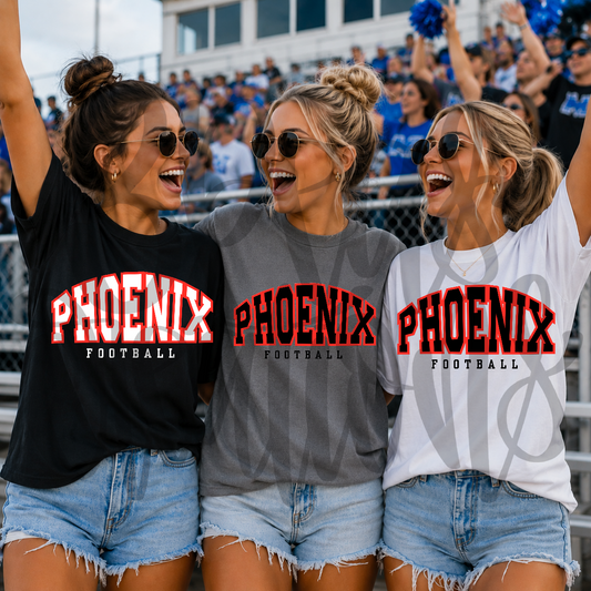 Phoenix Arched Football