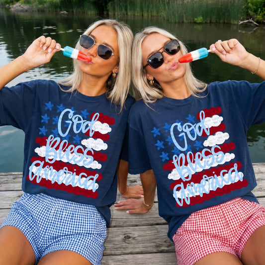 God Bless America Flag