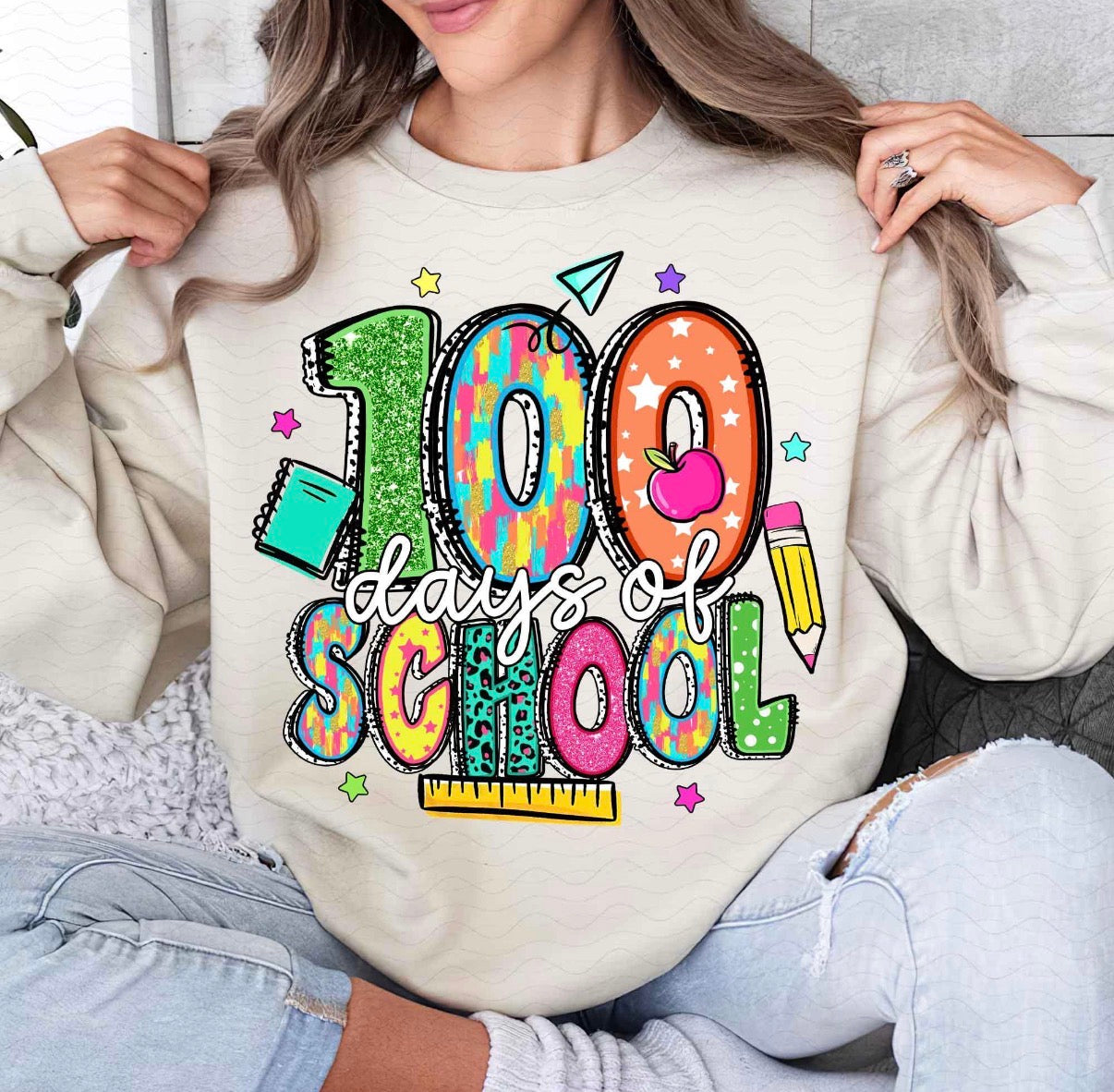 Colorful 100 Days of School