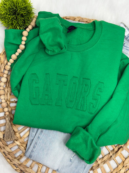 Raggy Embroidered Sweatshirt
