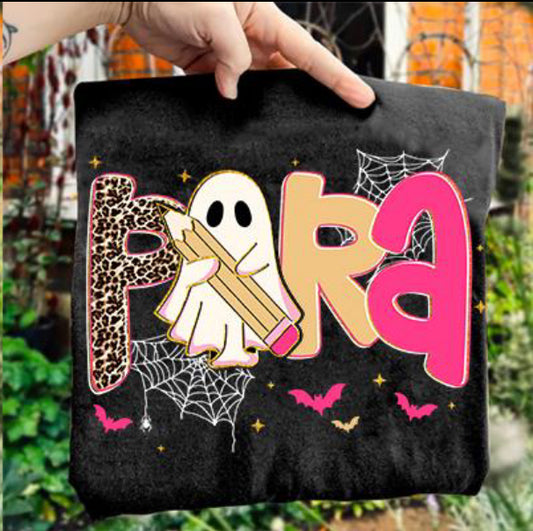 Para Leopard Pink/Gold Font Spiderweb (E)