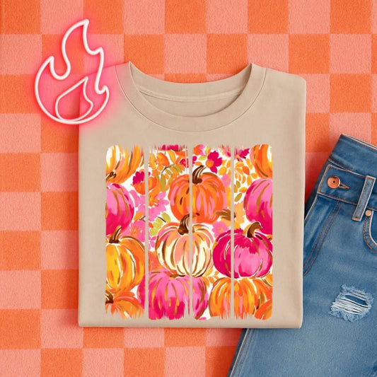 Pumpkin Brushstrokes