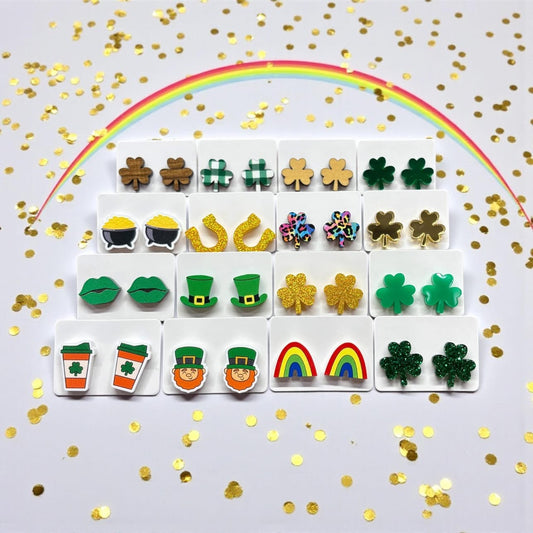 St Patrick’s Day Studs