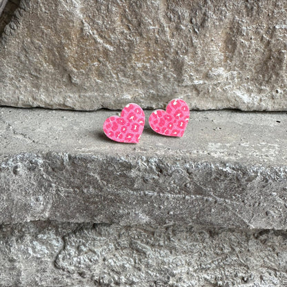 Heart Studs