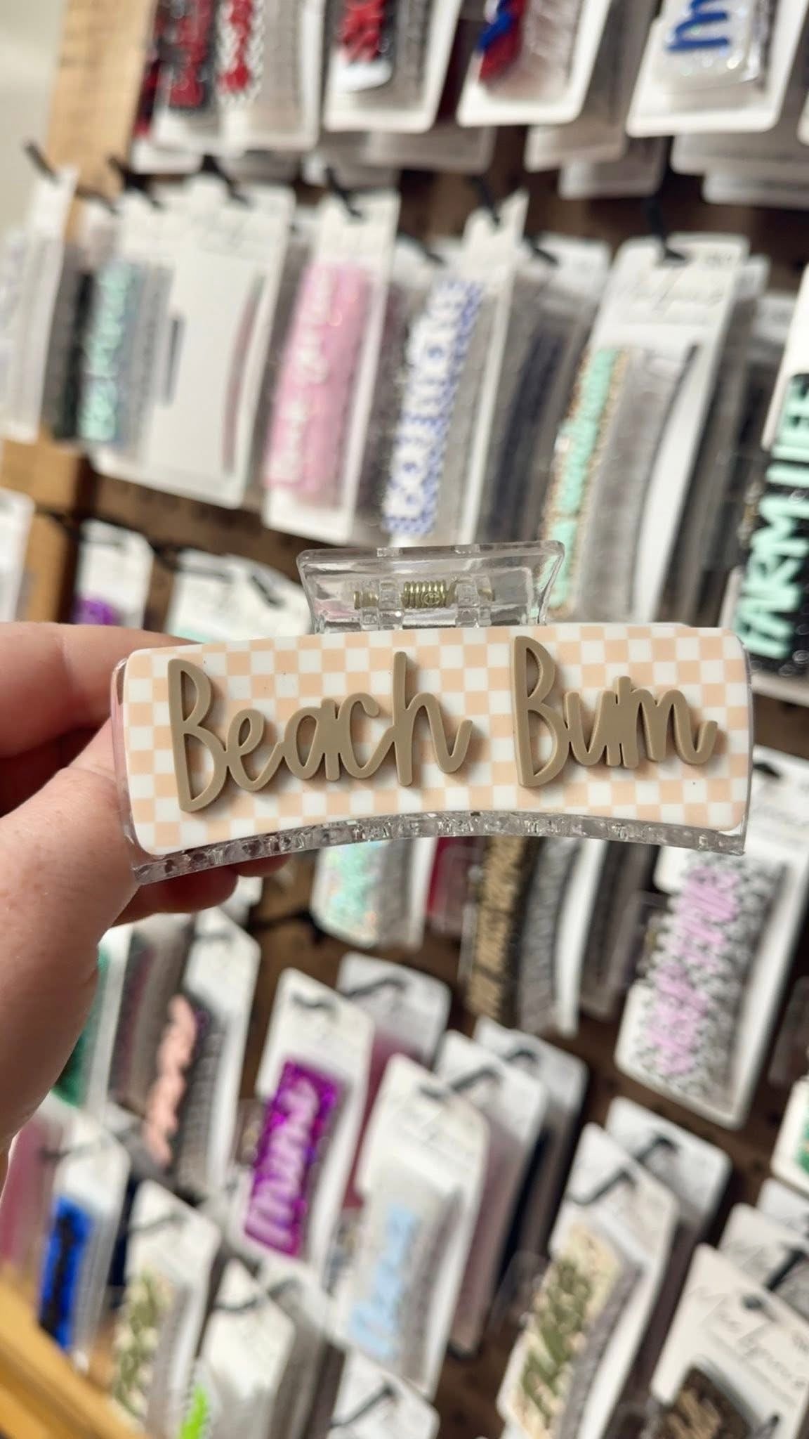 Beach Bum Claw Clip