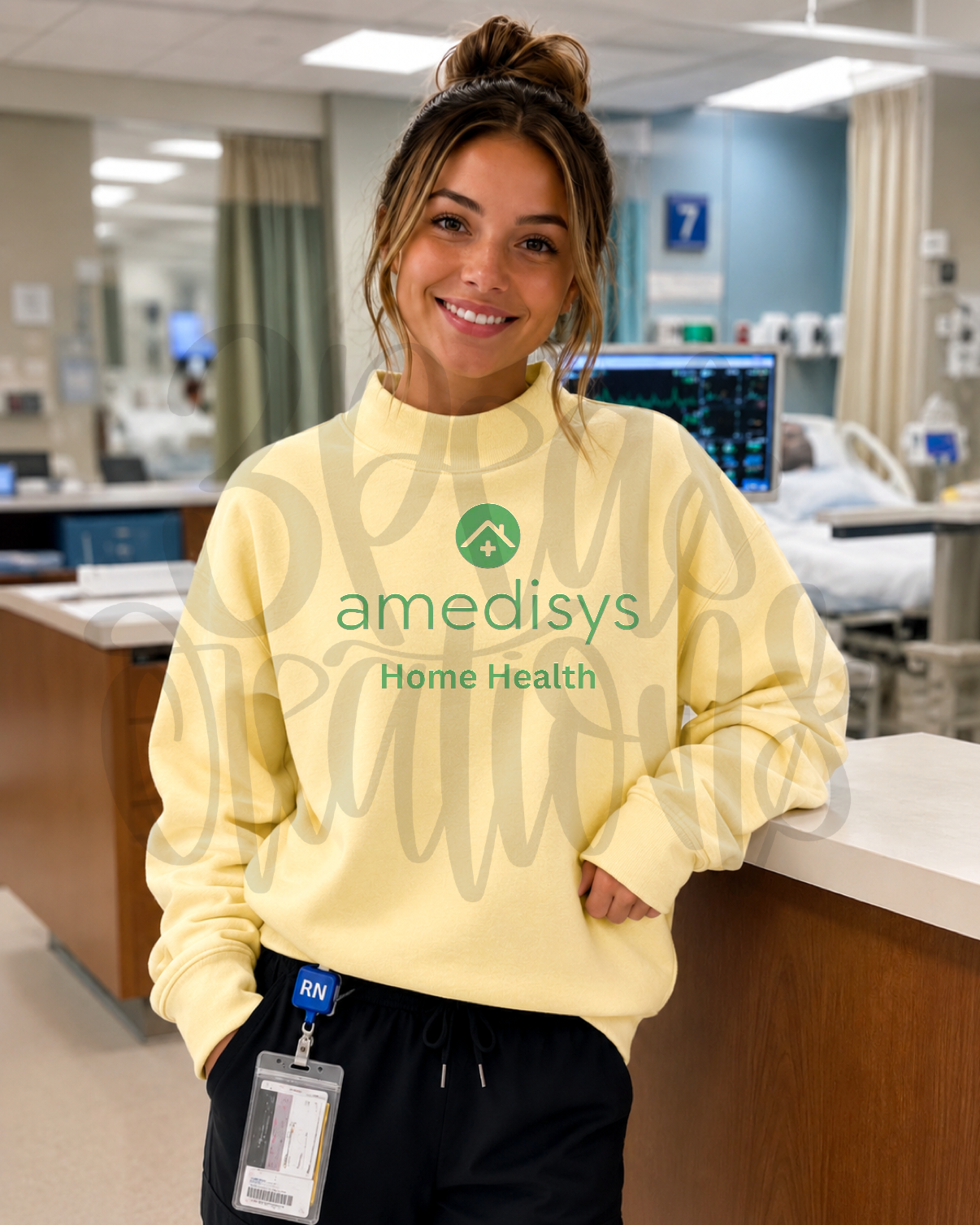 Amedisys Mock Neck Pre-Order