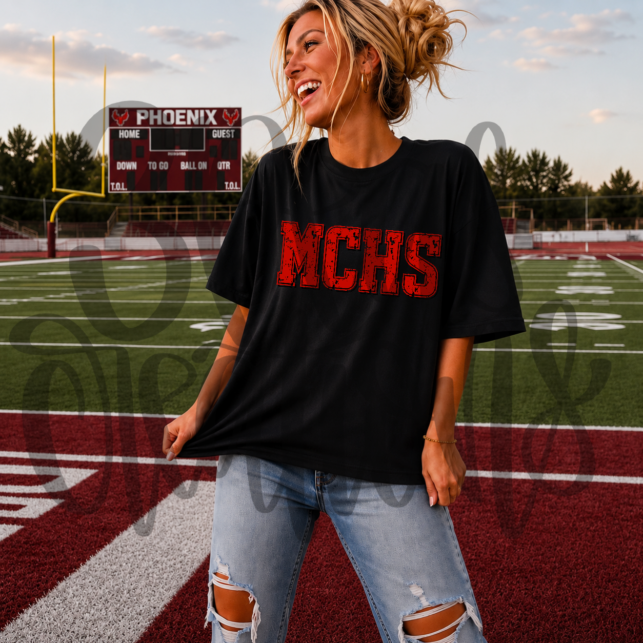 MCHS Grunge Letters