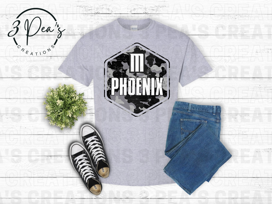 Black & Grey Phoenix Camo