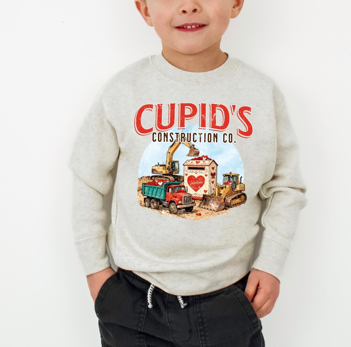 Toddler Cupids Construction Co.