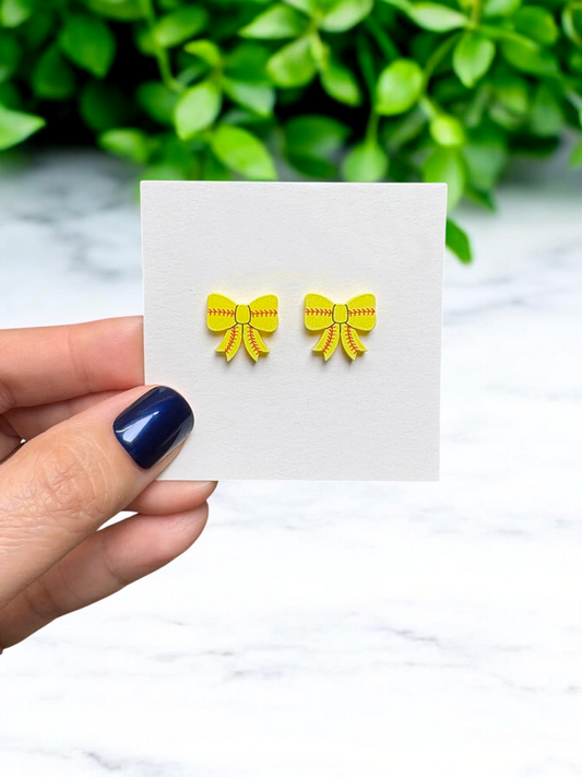 Softball Bow Studs