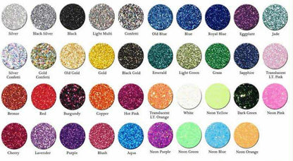Glitter Game Day Embroidery