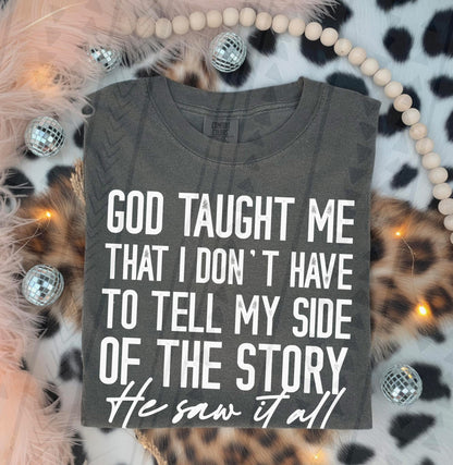 God Saw It All