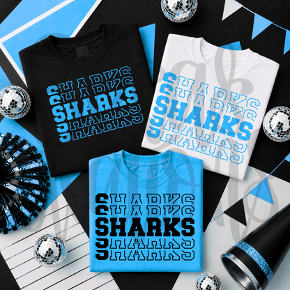 Sharks Stacked
