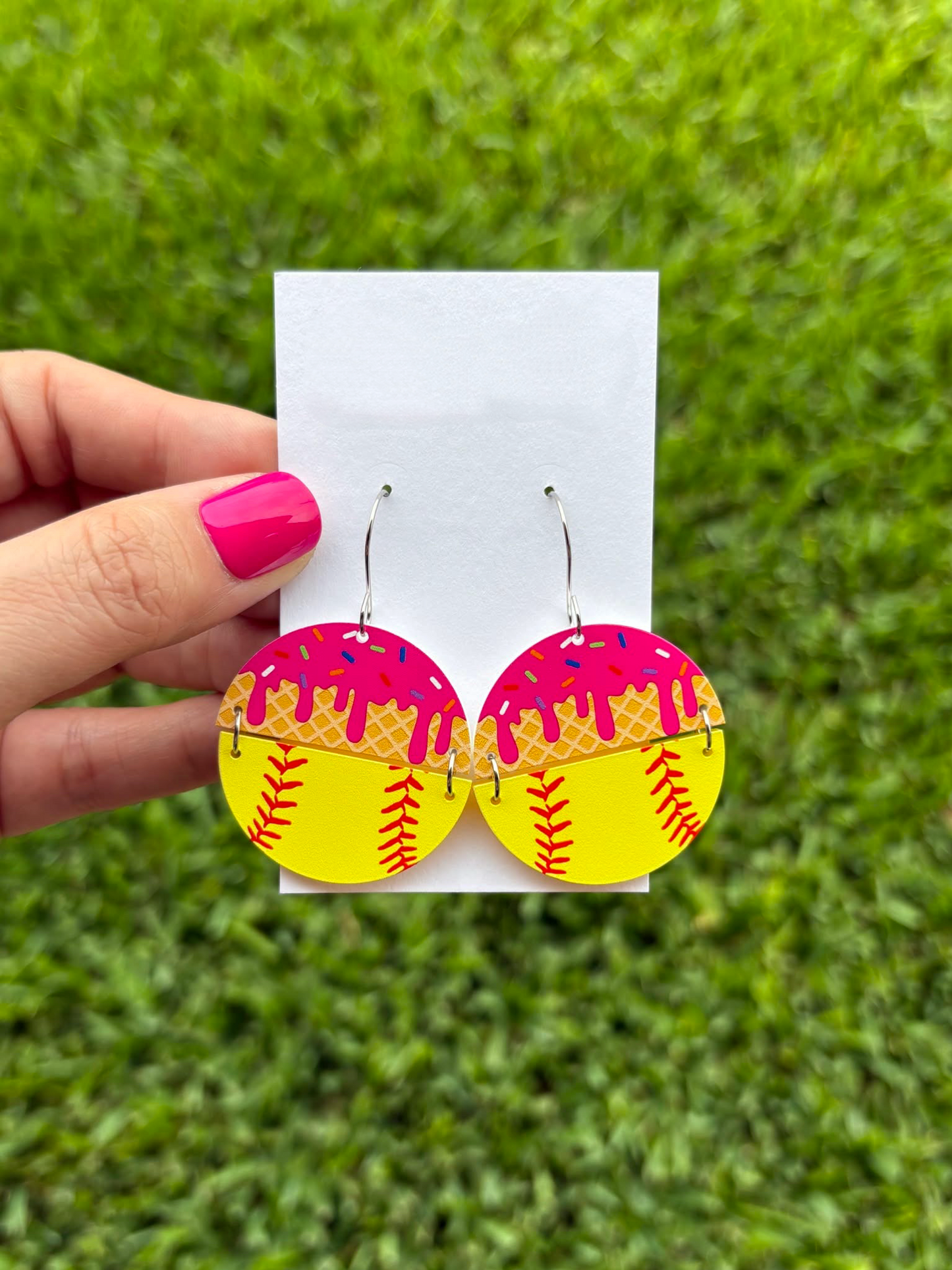 Softball Drip Dangles