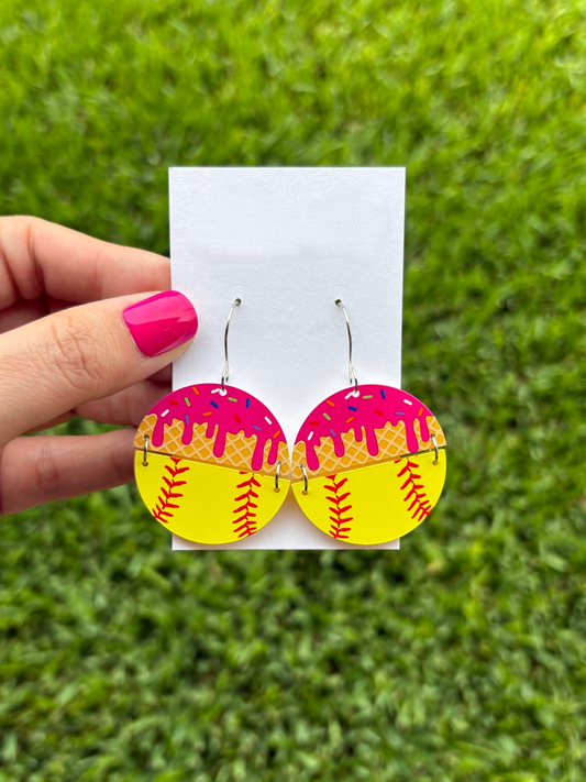 Softball Drip Dangles