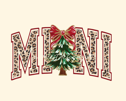 Mini Cheetah Christmas Tree (E)