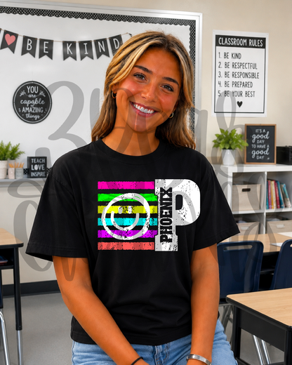 Phoenix Neon Stripe Smiley