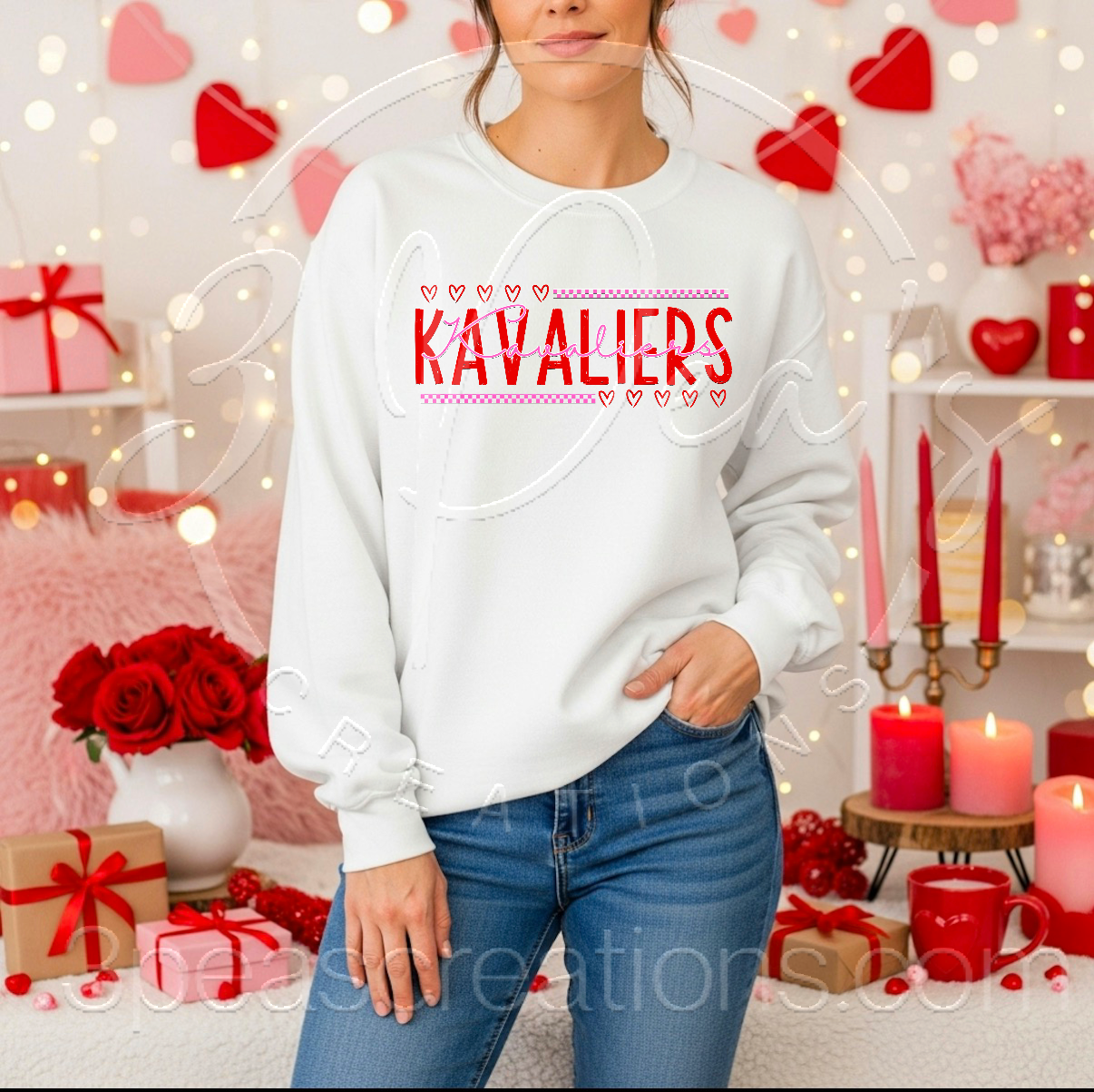 Kavaliers Checkered Hearts