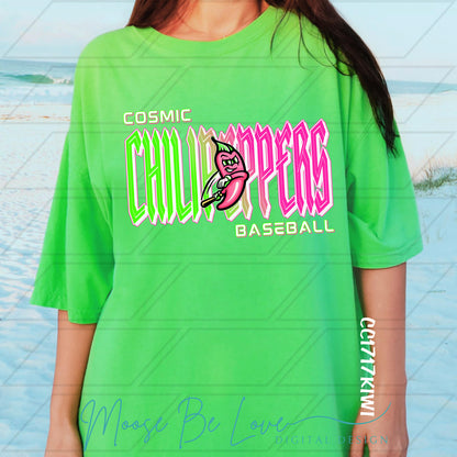 Cosmic Chili Peppers Graffiti