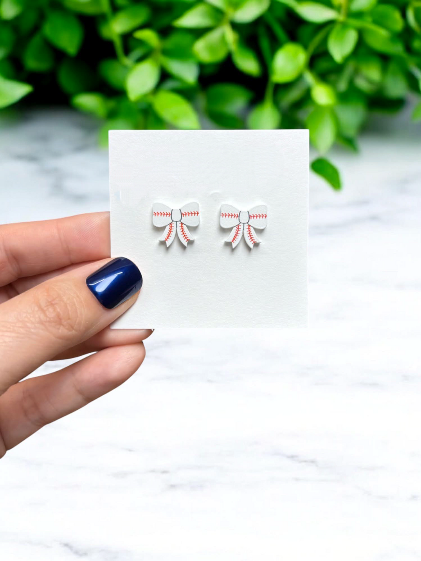 Baseball Bow Studs