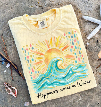 Happiness Comes In Waves