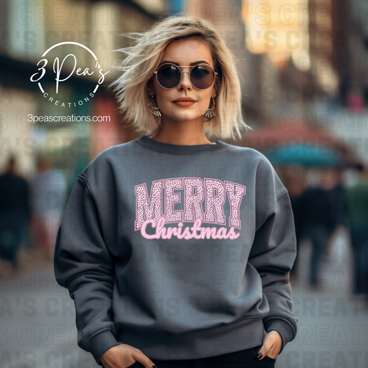 Pink Merry Christmas