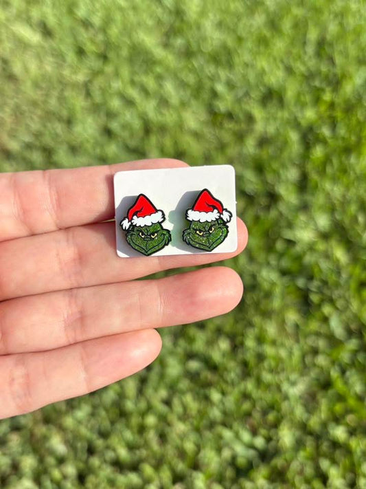 Glitter Gman Studs