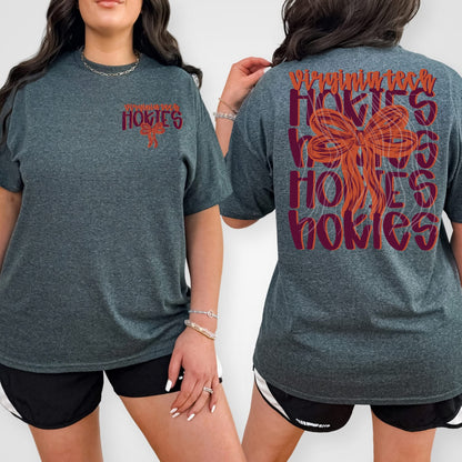 VT Hokies Stacked Bow