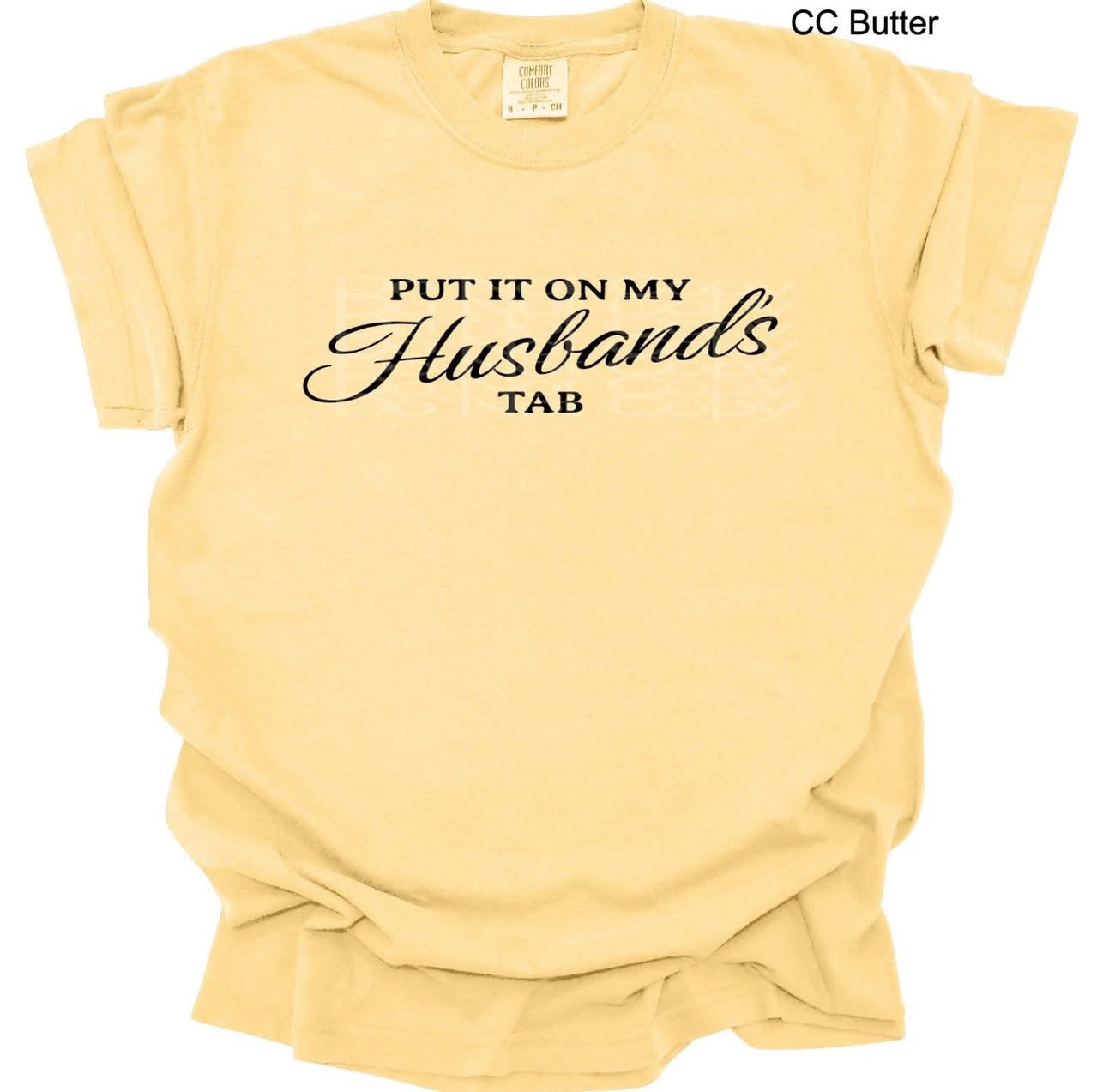 Put On My Husbands Tab (WC)