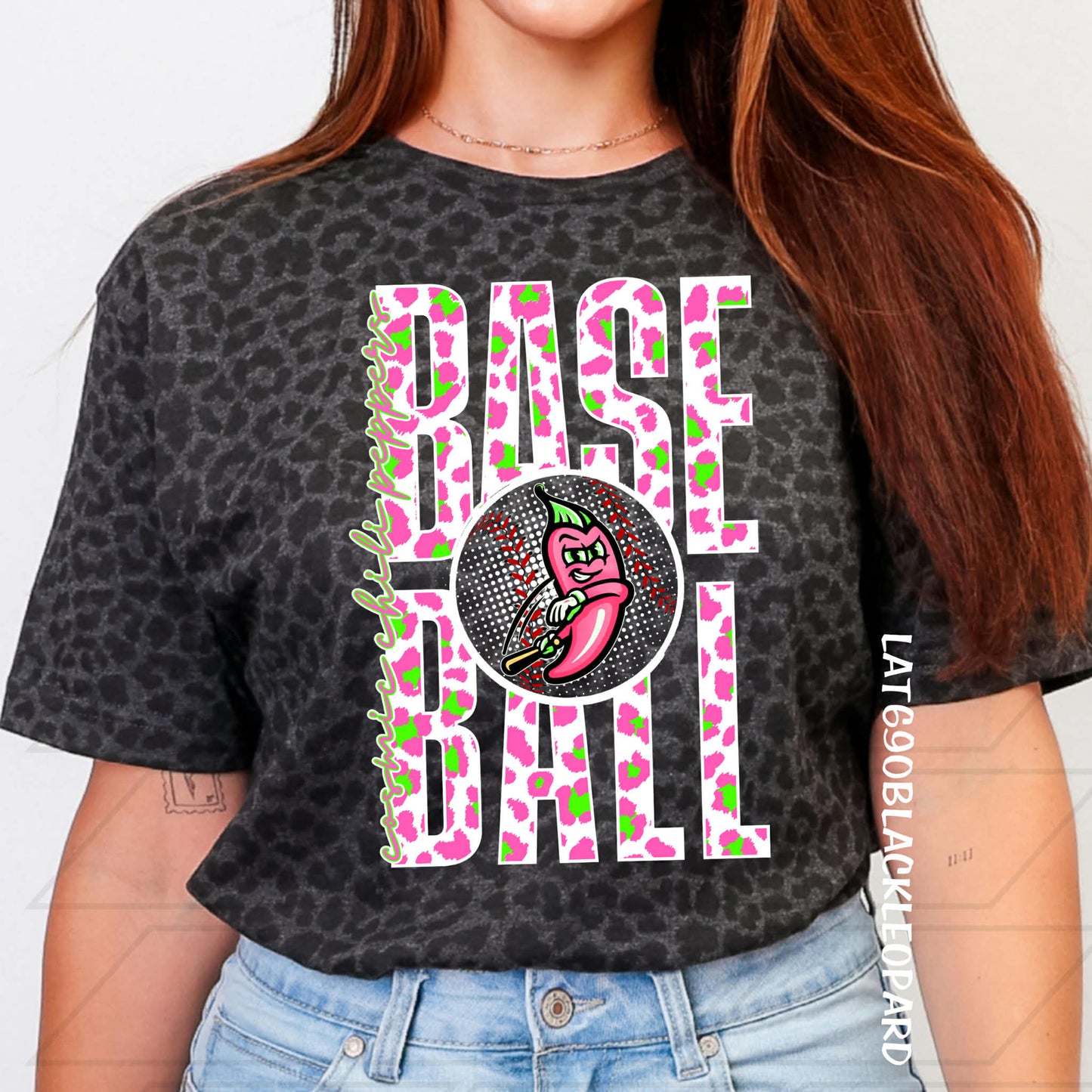 Cosmic Chili Peppers Stacked Leopard