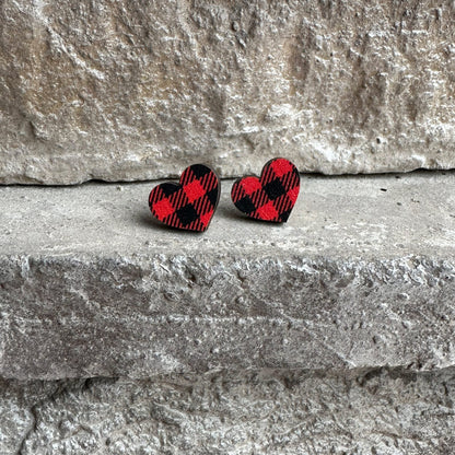 Heart Studs