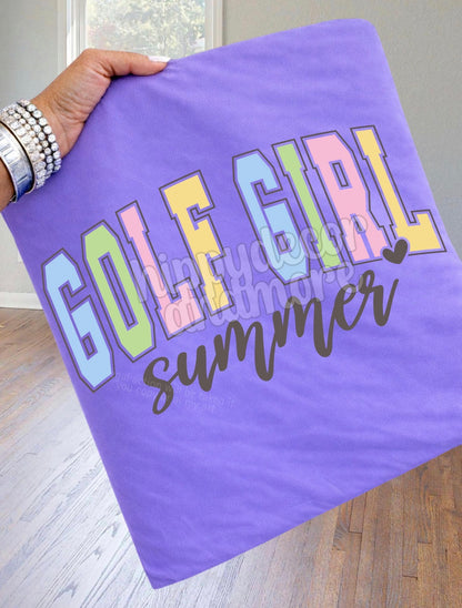 Golf Girl Summer